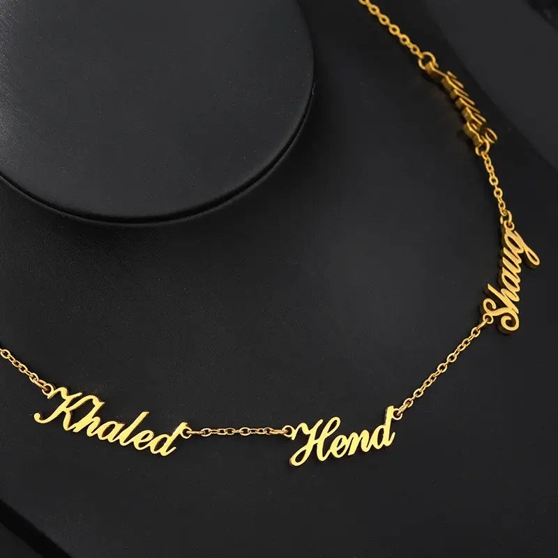 Multi-name Necklace