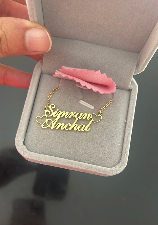 Double Name necklace