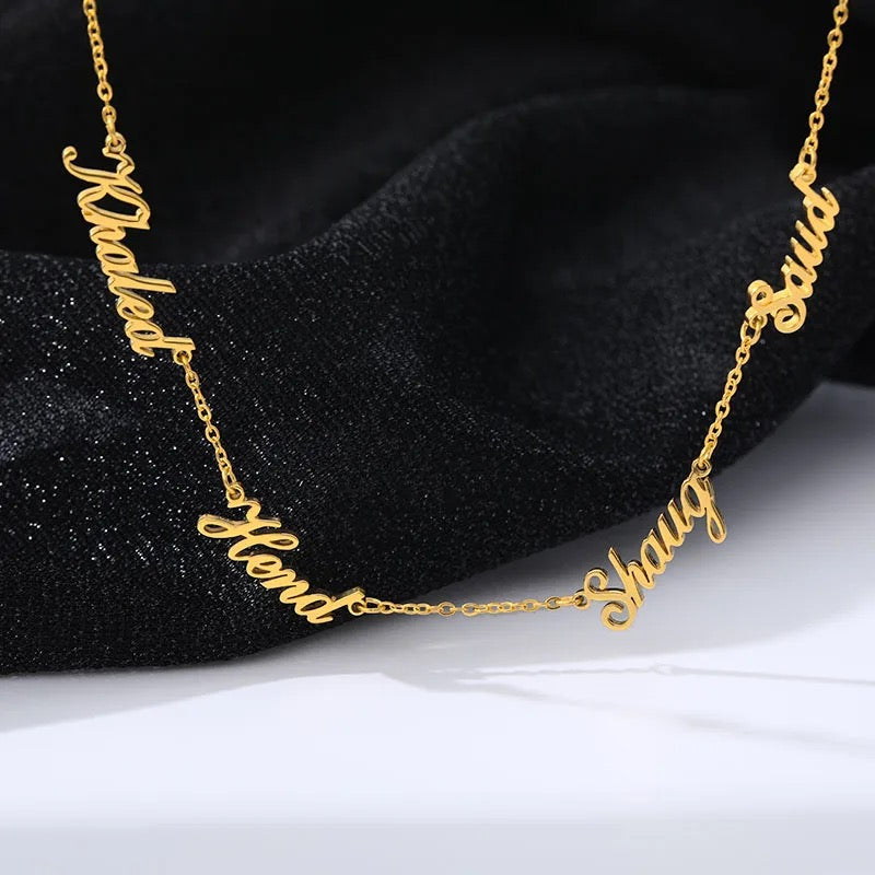 Multi-name Necklace