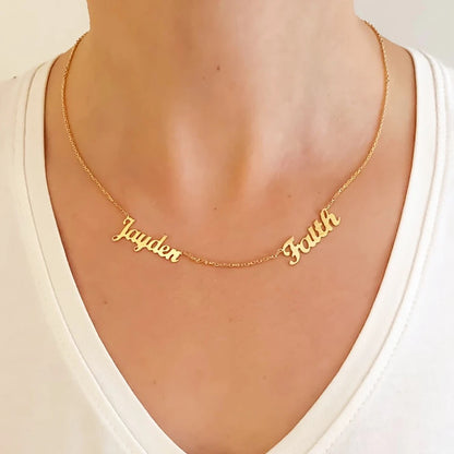 Multi-name Necklace